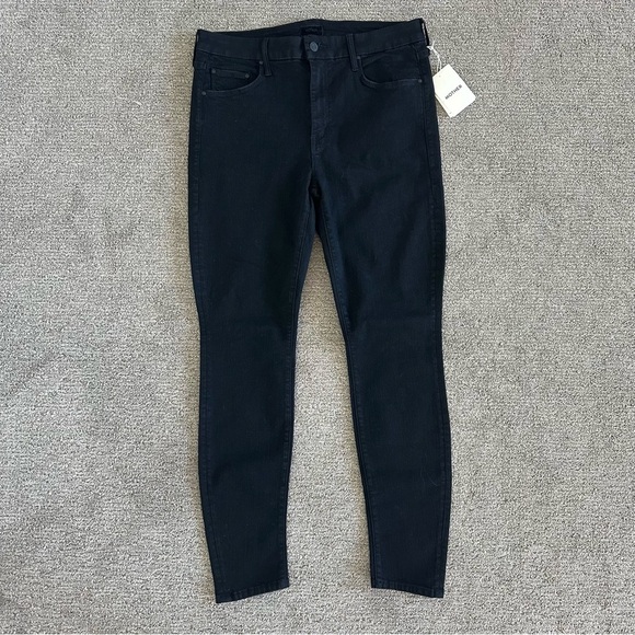 Mother The Looker Jeans Black Not Guilty‎ Size 32 - Picture 1 of 10